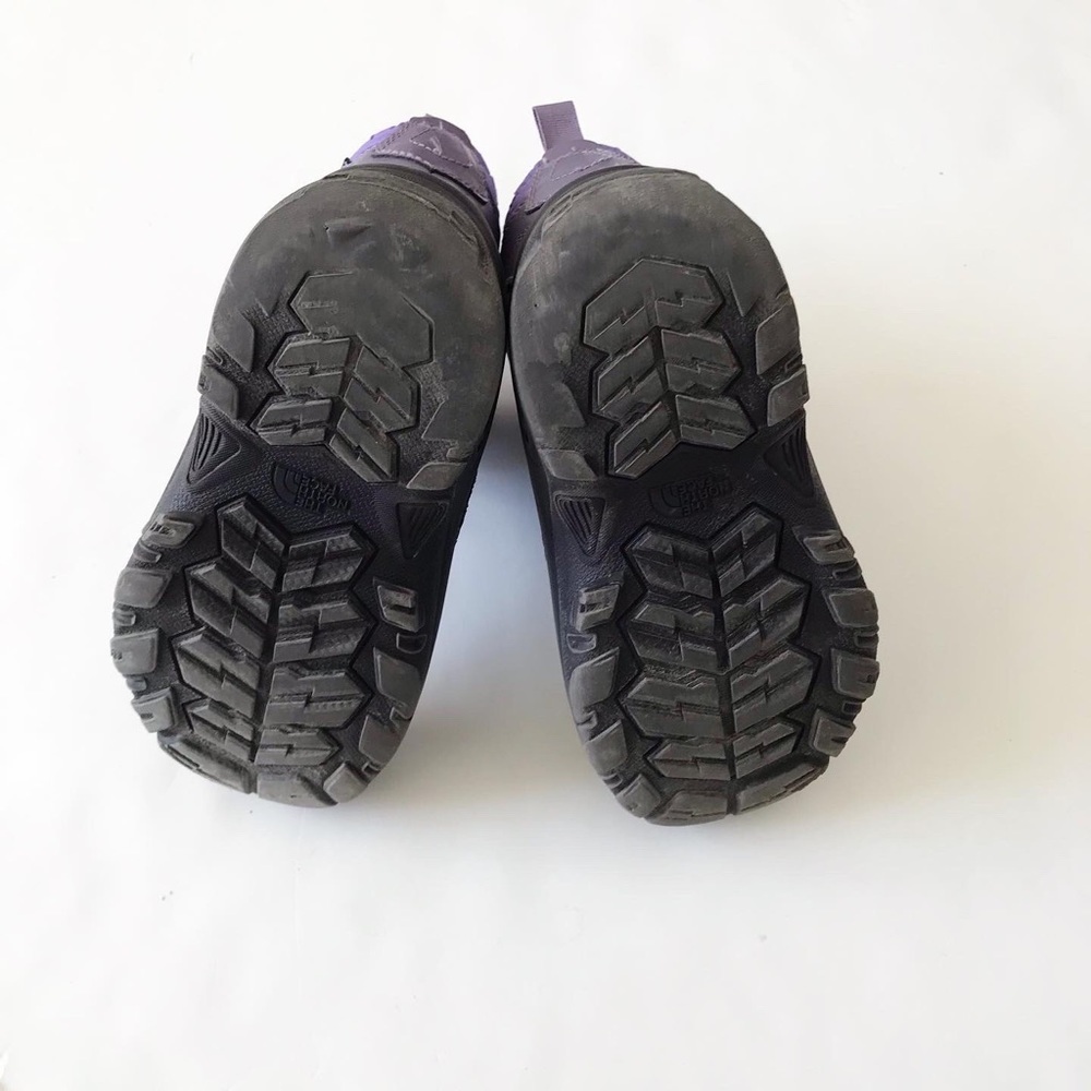 The North Face purple alpenglow winter boots VGUC size 13 - Picture 8 of 9